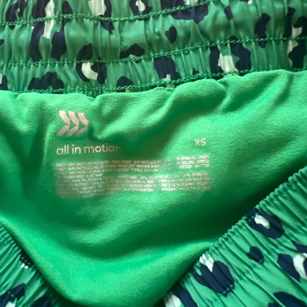 All in Motion Leopard Print Athletic Shorts - Picture 6 of 6